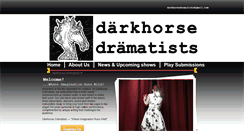 Desktop Screenshot of darkhorsedramatists.com